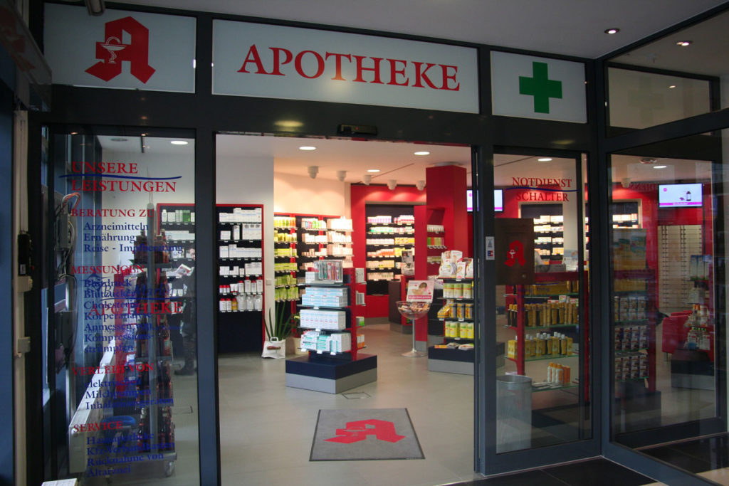 Apothekeneinrichtung