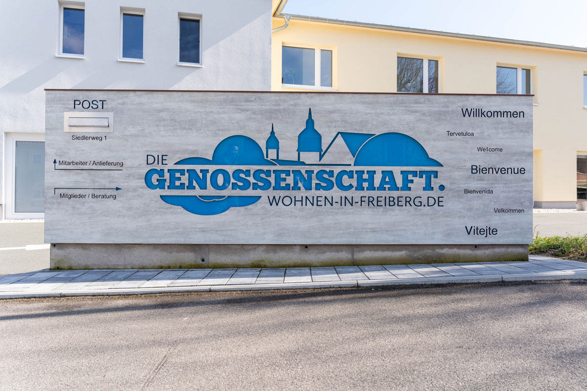 Firmenschild